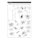 Samsung RF263TEAESG/AA-02 refrigerator diagram