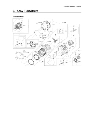 Tub &  drum parts