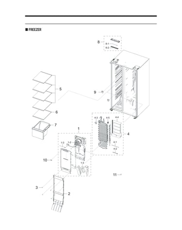 Freezer parts