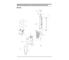 Samsung RS28A5F61SR/AA-00 freezer parts diagram