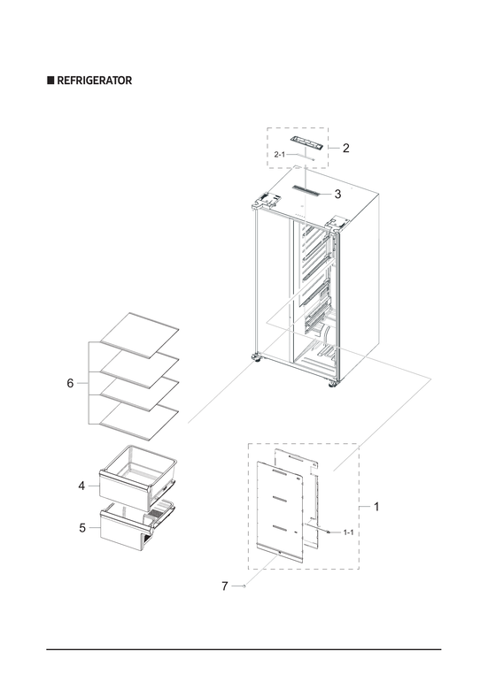 Refrigerator parts