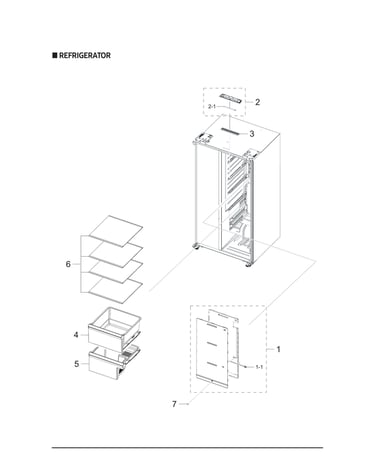 Refrigerator parts