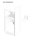 Total refrigerator parts