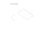 Winia WTL21HBSLD "full, split glass shelf" diagram