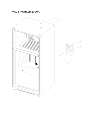 Total refrigerator parts