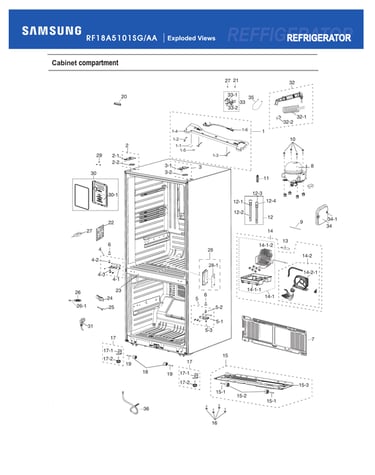 Cabinet compartment