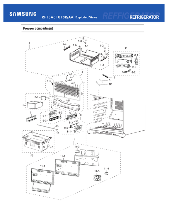 Freezer compartment
