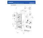 Samsung RF18A5101WW/AA-00 cabinet compartment diagram