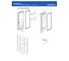 Samsung RF20A5101SG/AA-00 refrigerator door compartment diagram