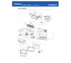 Samsung RF20A5101SR/AA-00 freezer compartment diagram