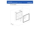 Samsung RF20A5101SR/AA-00 freezer door compartment diagram