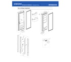 Samsung RF20A5101WW/AA-00 fridge door compartment diagram