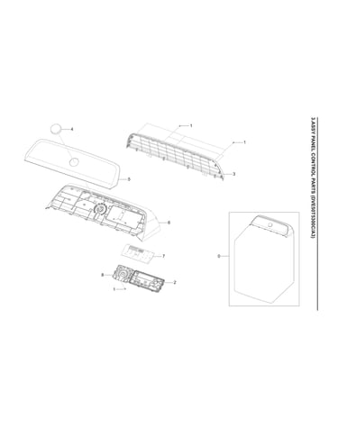 Control panel assy