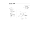 Samsung DW80R5060UG/AA-00 sump assy diagram