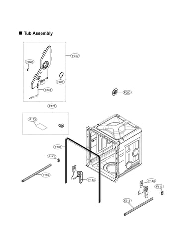 Tub assy
