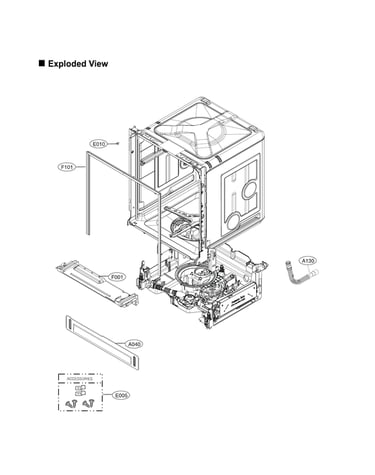 Lower frame assy