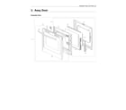 Samsung NX60T8711SG/AA-00 door assy diagram