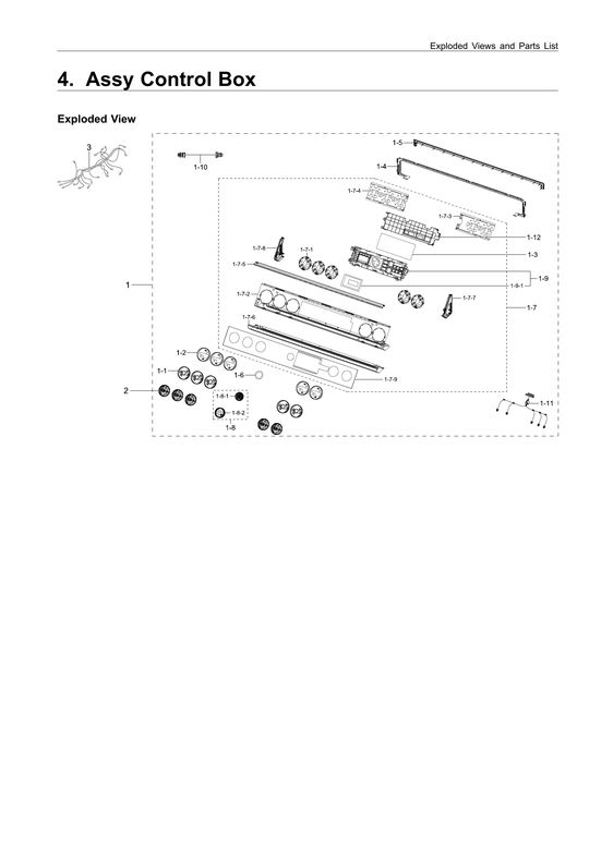 Control box assy