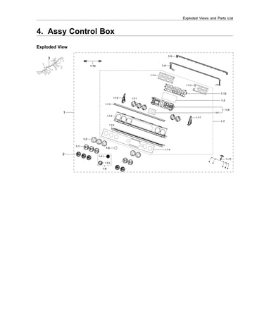 Control box assy
