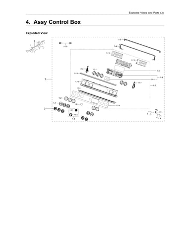 Control box assy