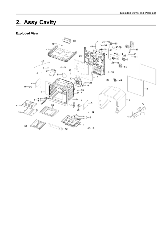 Cavity assy