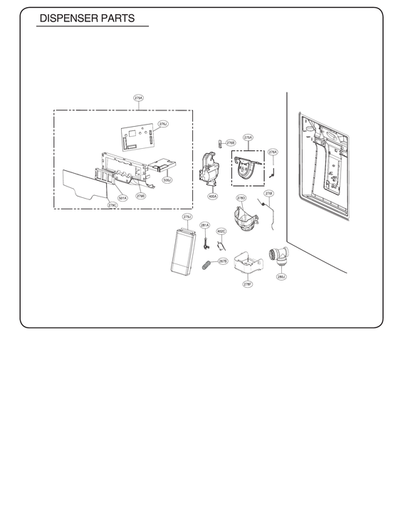 DISPENSER PARTS