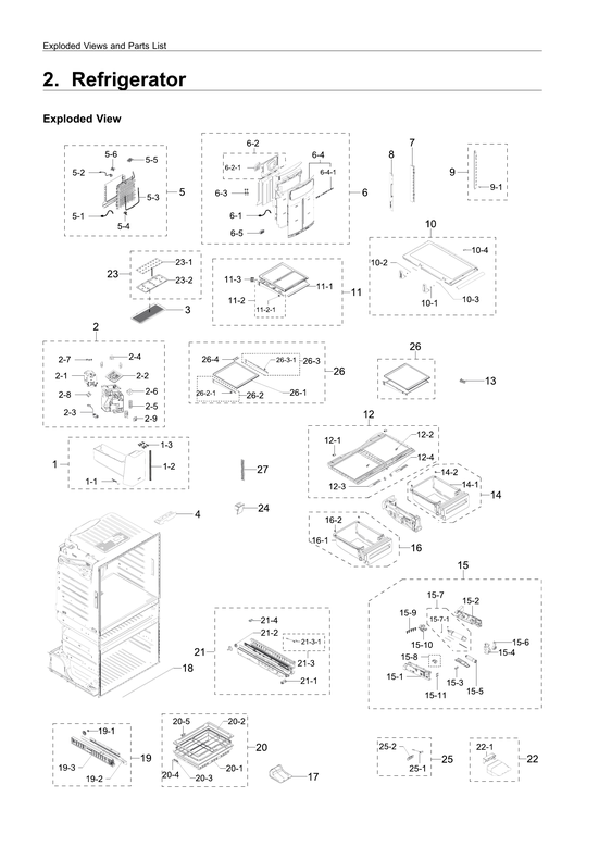 Refrigerator parts