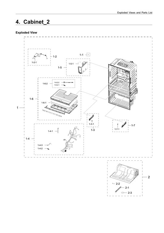 Cabinet 2 parts