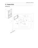 Freezer door parts