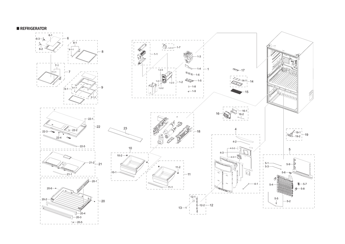 REFRIGERATOR PARTS