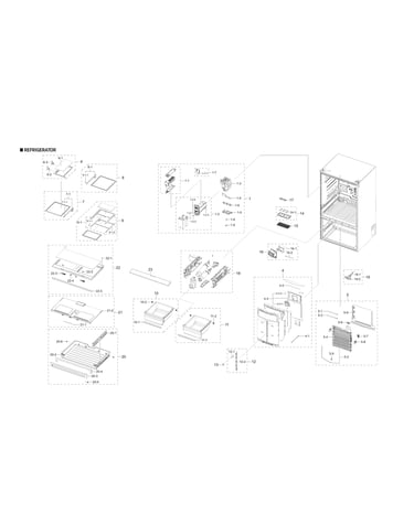 Refrigerator parts