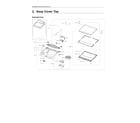 Samsung WA45T3200AW/A4-00 top cover assy diagram