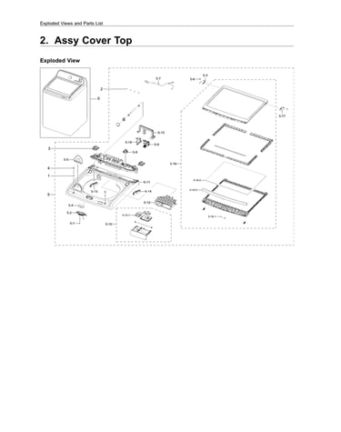 Top cover assy