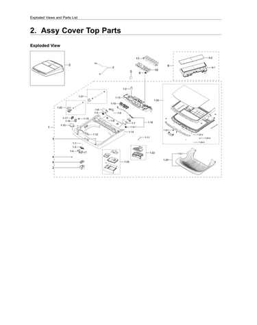 Top cover assy