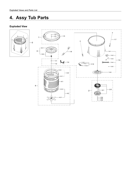 TUB ASSY