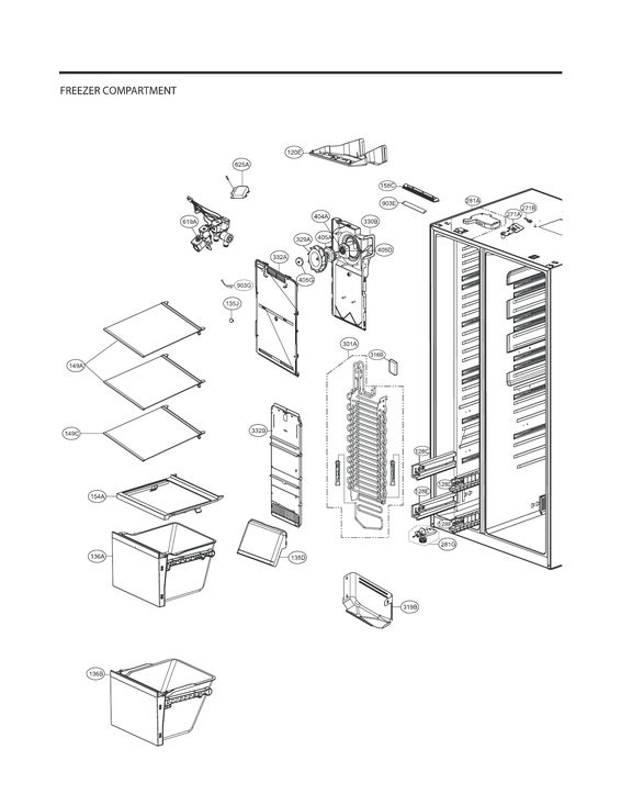 Freezer compartment