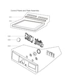 Control panel/plate assy