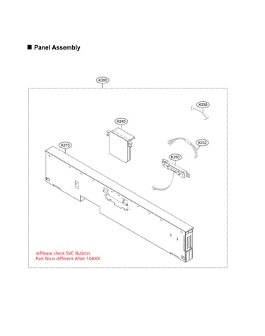 Panel assy