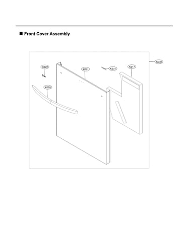 Front cover assy