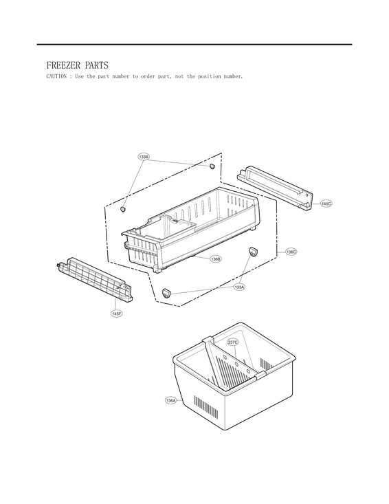 Freezer parts