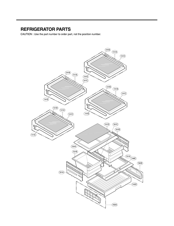 Refrigerator parts