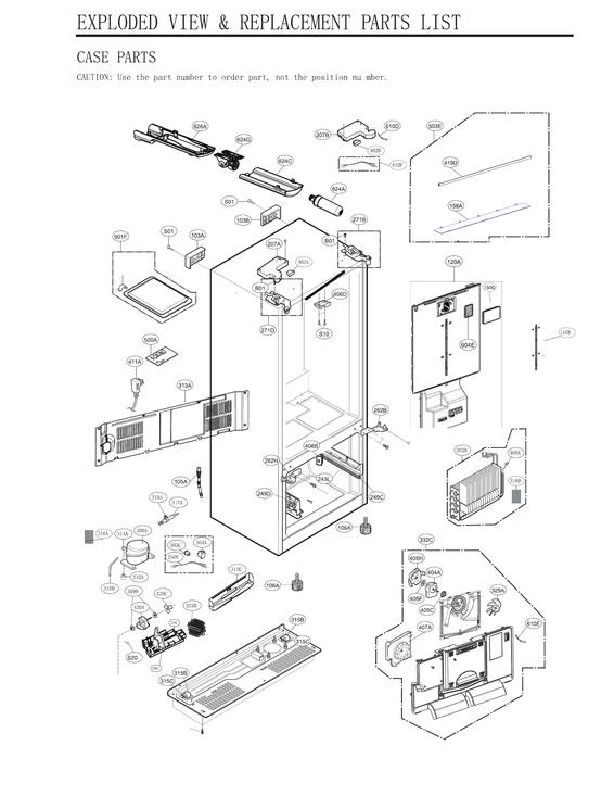 Case parts