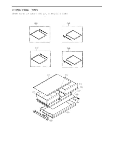 Refrigerator parts