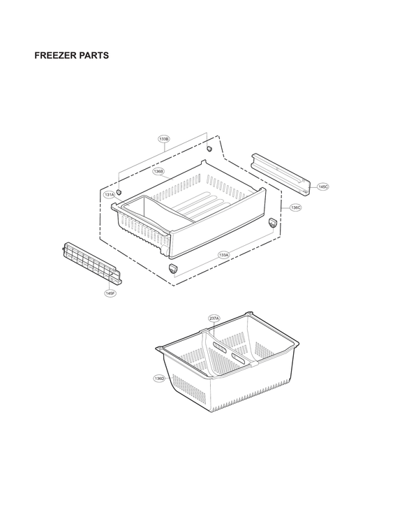Freezer parts