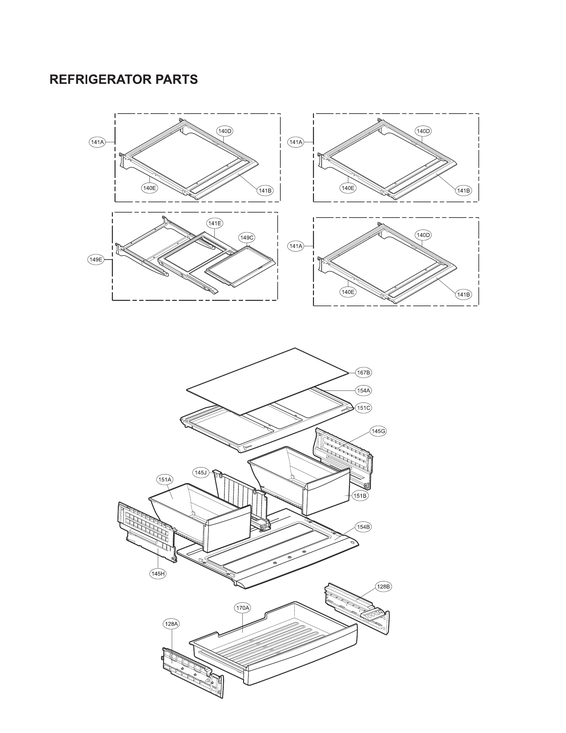 Refrigerator parts
