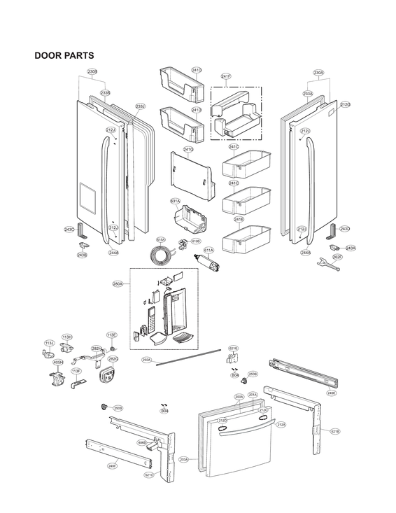 Door parts