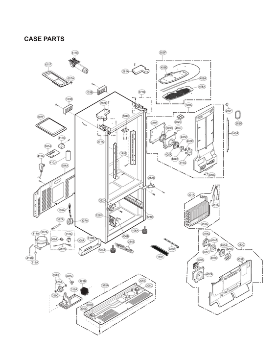 Case parts