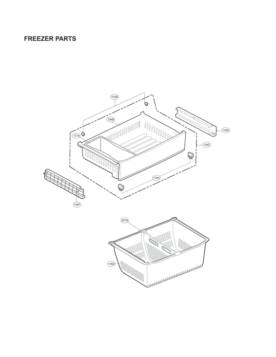 Freezer parts