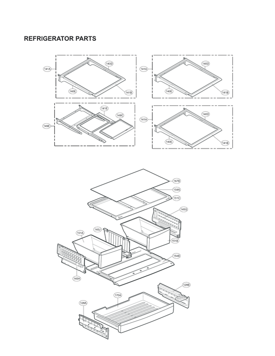 Refrigerator parts