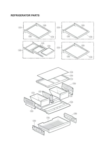 Refrigerator parts